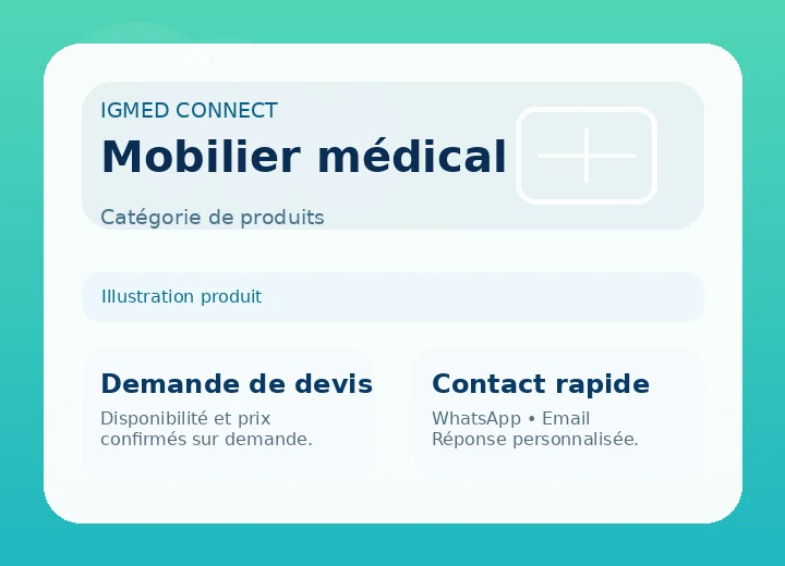 Mobilier médical