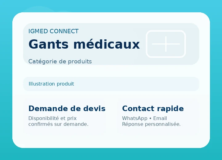 Gants médicaux