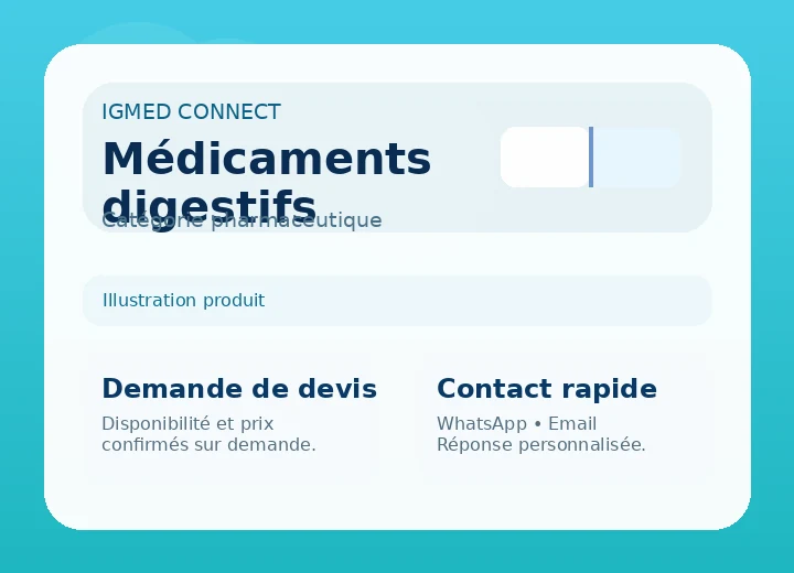 Médicaments digestifs