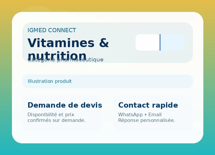 Vitamines et nutrition clinique