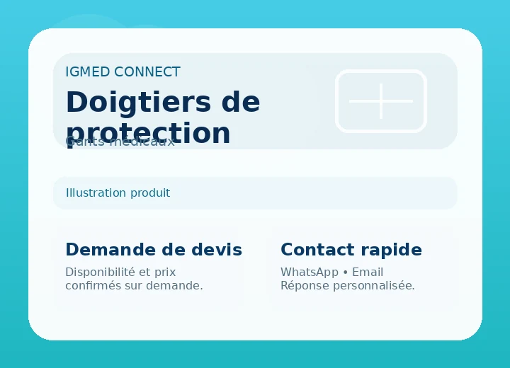 Doigtiers de protection