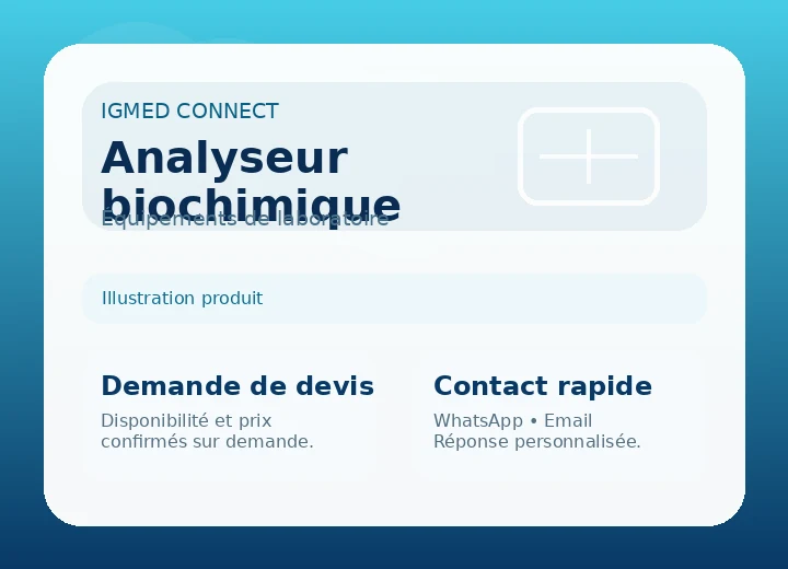 Analyseur biochimique
