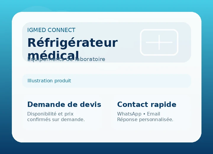 Réfrigérateur médical