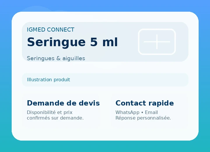 Seringue 5 ml